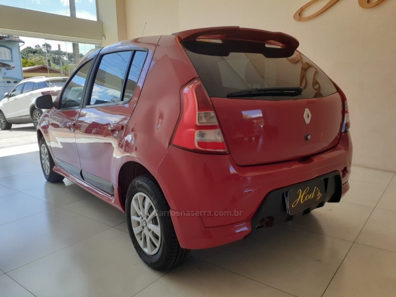 SANDERO 1.6 DYNAMIQUE EASY R 16V FLEX 4P AUTOMÁTICO - 2012 - CANELA