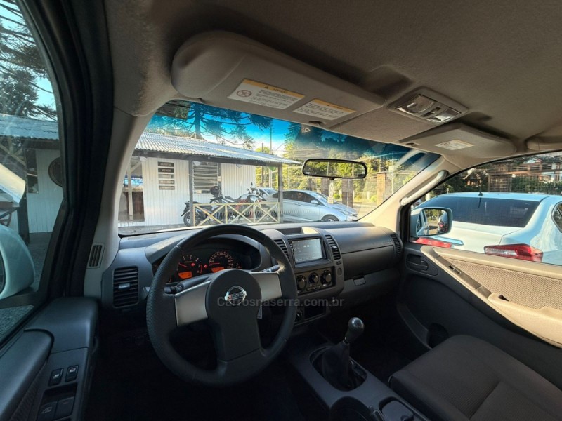 FRONTIER 2.5 XE 4X4 CD TURBO ELETRONIC DIESEL 4P MANUAL - 2013 - CANELA