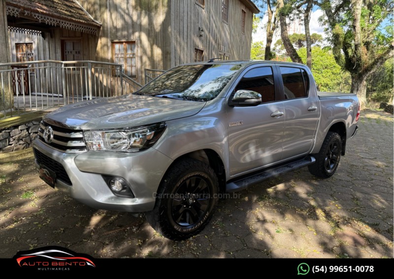 hilux 2.8 srv 4x4 cd 16v diesel 4p automatico 2016 bento goncalves