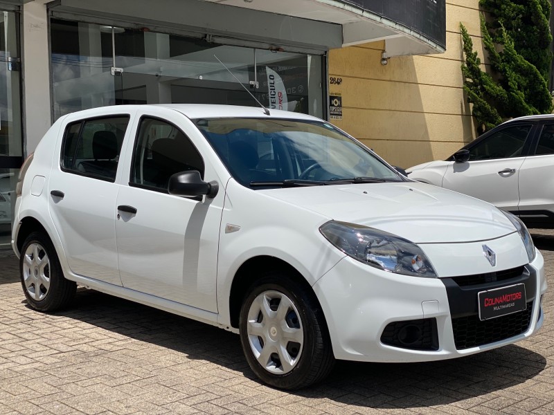 SANDERO 1.0 AUTHENTIQUE 16V FLEX 4P MANUAL - 2014 - CAXIAS DO SUL
