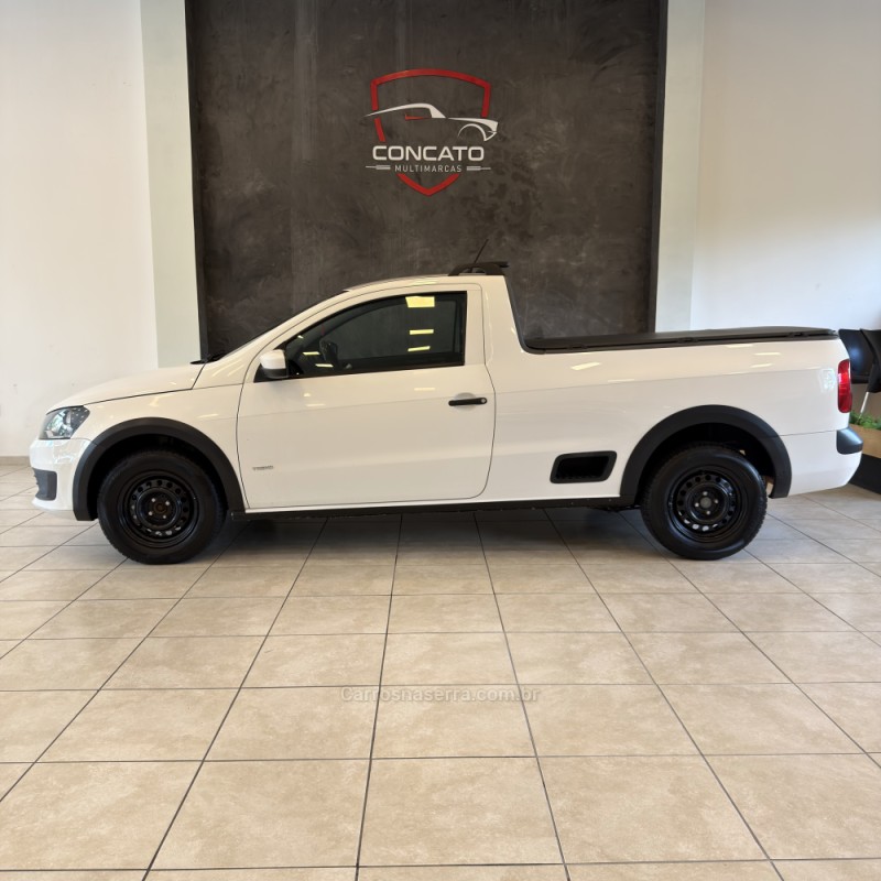 SAVEIRO 1.6 MI TRENDLINE CS 8V FLEX 2P MANUAL - 2016 - FARROUPILHA