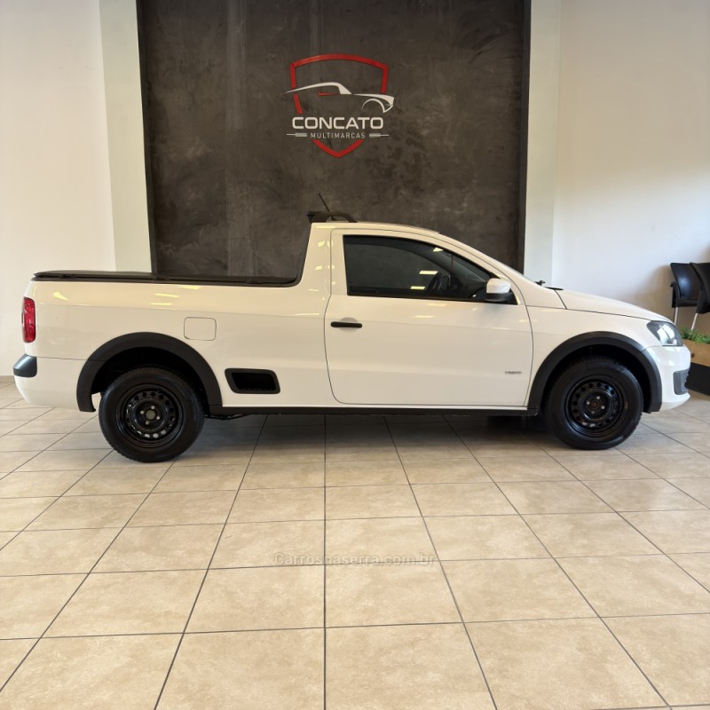 SAVEIRO 1.6 MI TRENDLINE CS 8V FLEX 2P MANUAL - 2016 - FARROUPILHA