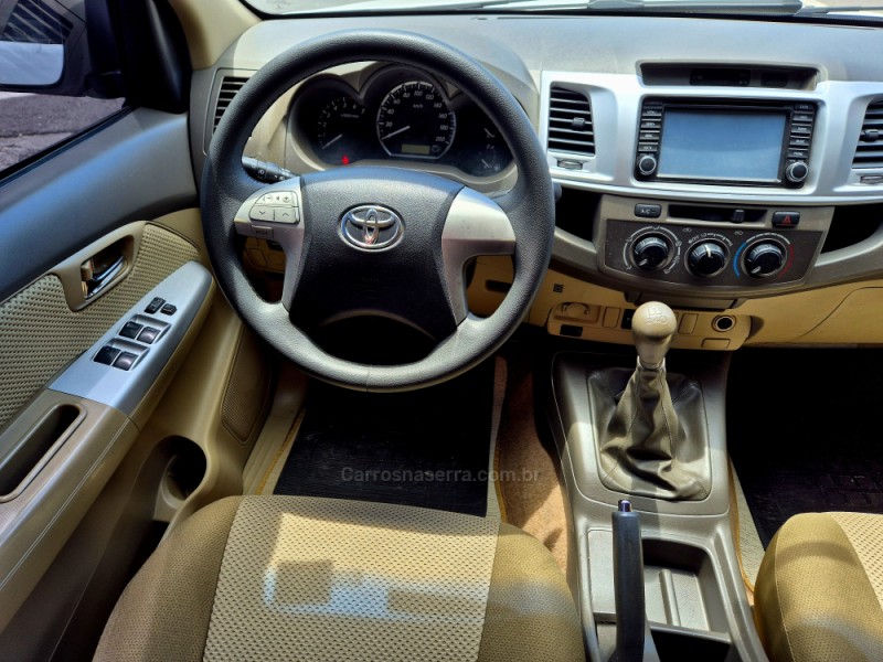 HILUX 2.7 SR 4X2 CD 16V GASOLINA 4P MANUAL - 2013 - FARROUPILHA