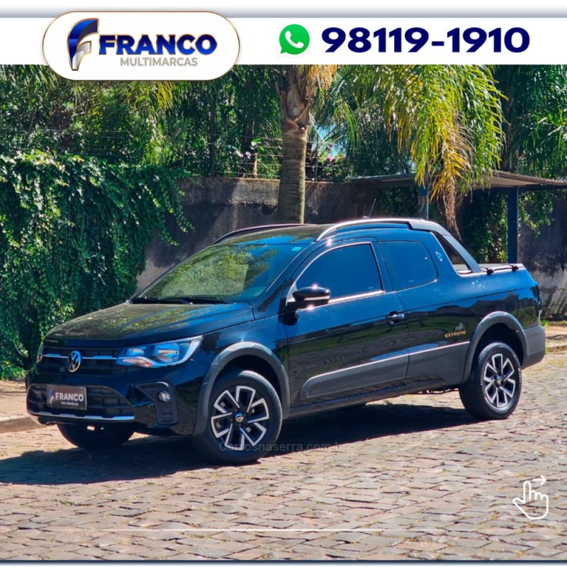 VOLKSWAGEN - SAVEIRO - 2024/2025 - Preta - Sob Consulta