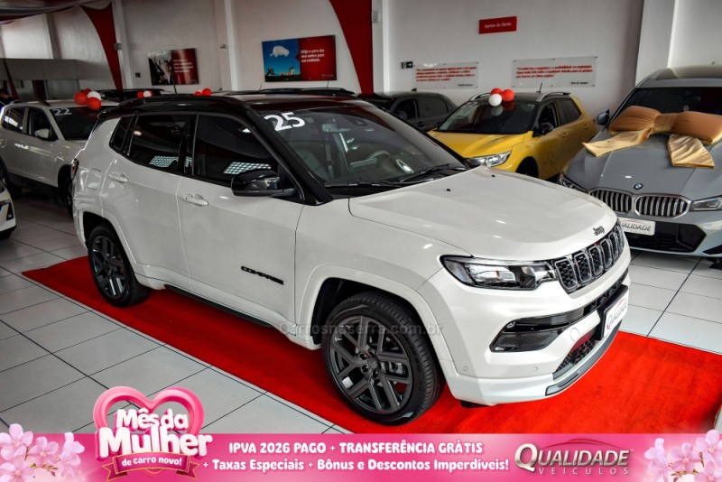 compass 1.3 serie s t270 16v turbo flex 4p automatico 2025 santa cruz do sul