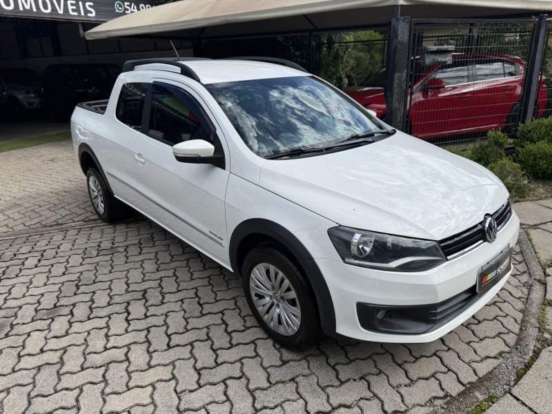 SAVEIRO 1.6 MI HIGHLINE CD 8V FLEX 2P MANUAL - 2015 - NOVA PETRóPOLIS