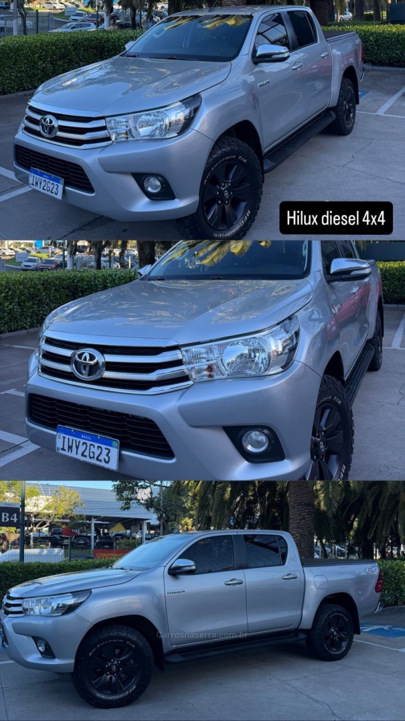 HILUX 2.8 SRV 4X4 CD 16V DIESEL 4P AUTOMÁTICO - 2016 - FELIZ