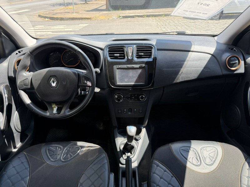 SANDERO 1.6 STEPWAY EASY R 16V FLEX 4P AUTOMÁTICO - 2017 - CAXIAS DO SUL