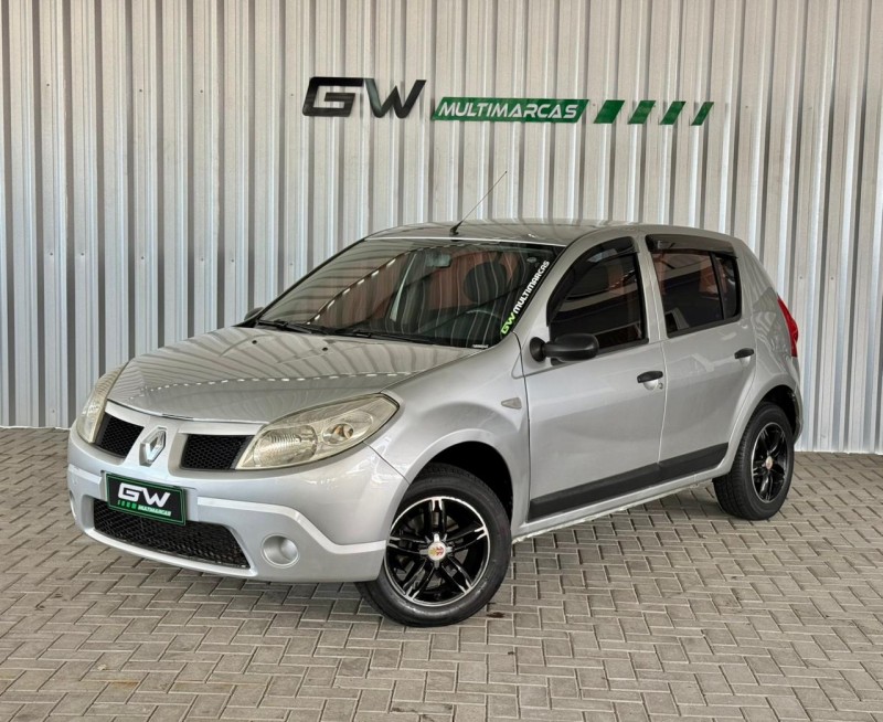 sandero 1.6 expression 8v flex 4p manual 2008 caxias do sul