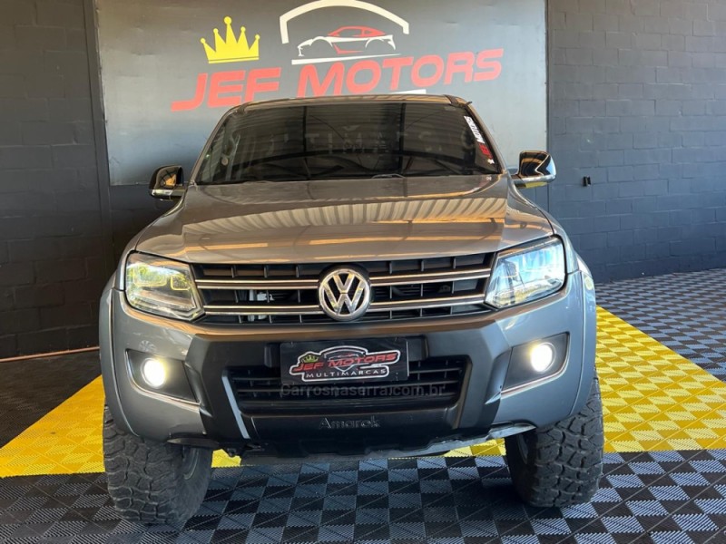 AMAROK 2.0 HIGHLINE 4X4 CD 16V TURBO INTERCOOLER DIESEL 4P AUTOMÁTICO - 2012 - CAXIAS DO SUL