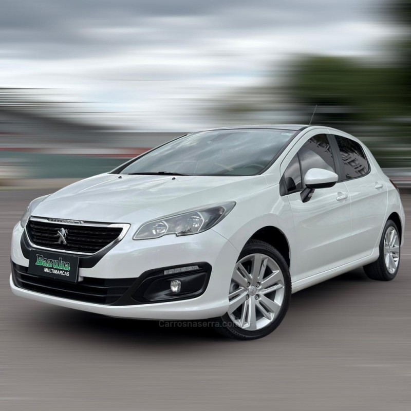 308 1.6 allure thp 16v gasolina 4p automatico 2017 novo hamburgo