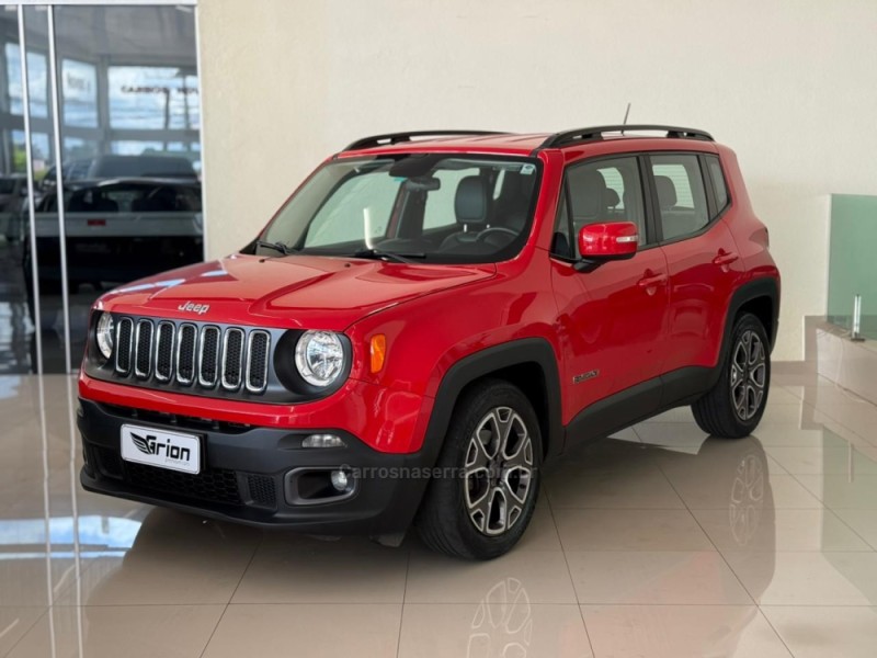renegade 1.8 16v flex longitude 4p automatico 2016 vacaria