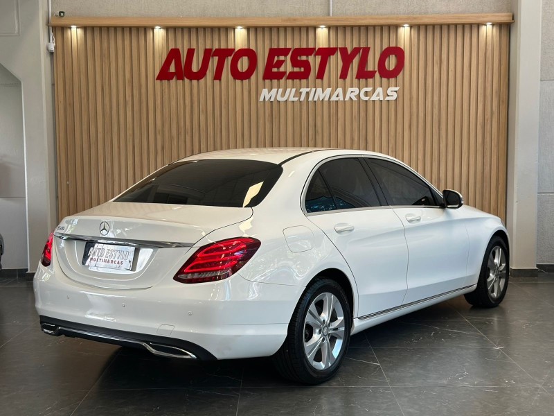 C 180 1.6 CGI AVANTGARDE 16V TURBO GASOLINA 4P AUTOMÁTICO - 2017 - ESTâNCIA VELHA