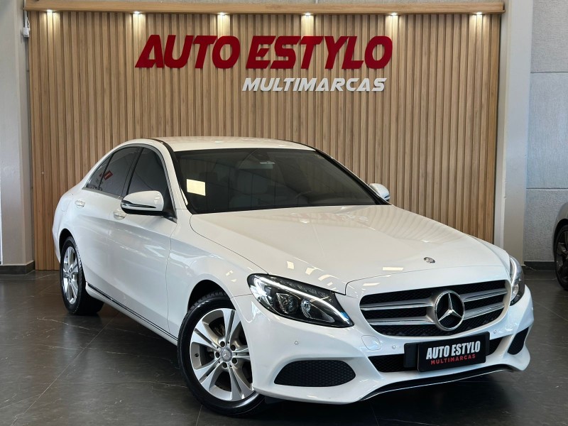 C 180 1.6 CGI AVANTGARDE 16V TURBO GASOLINA 4P AUTOMÁTICO - 2017 - ESTâNCIA VELHA
