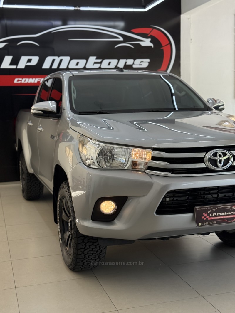 HILUX 2.8 SRV 4X4 CD 16V DIESEL 4P AUTOMÁTICO - 2017 - FARROUPILHA