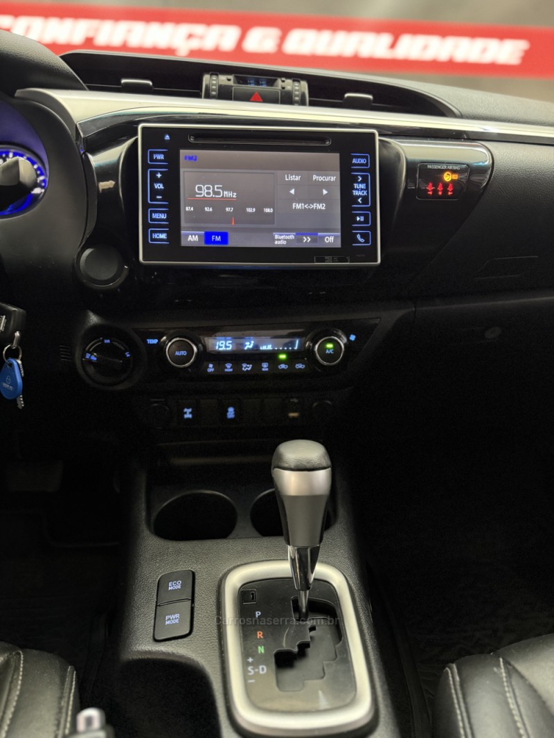 HILUX 2.8 SRV 4X4 CD 16V DIESEL 4P AUTOMÁTICO - 2017 - FARROUPILHA