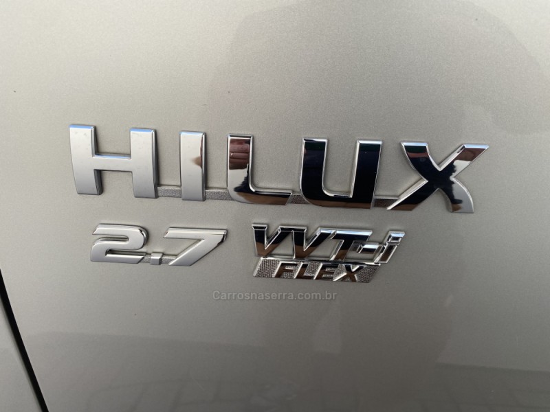 HILUX 2.7 SR 4X2 CD 16V FLEX 4P AUTOMÁTICO - 2014 - CAXIAS DO SUL