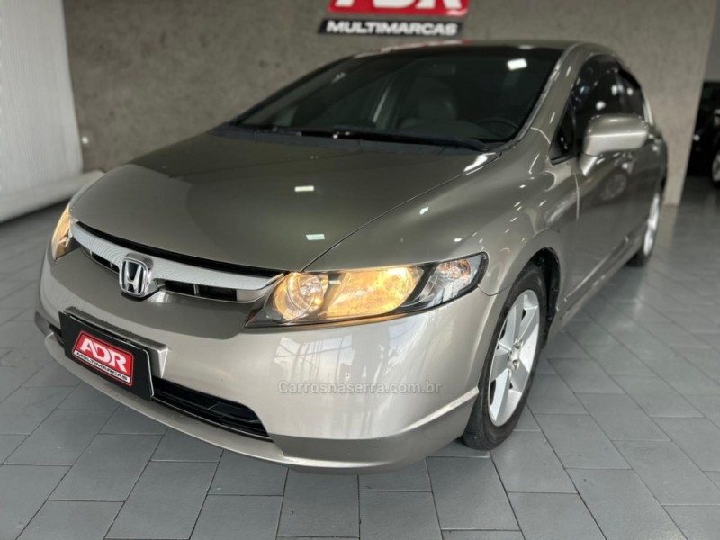 CIVIC 1.8 LXS 16V FLEX 4P AUTOMÁTICO - 2007 - CAXIAS DO SUL