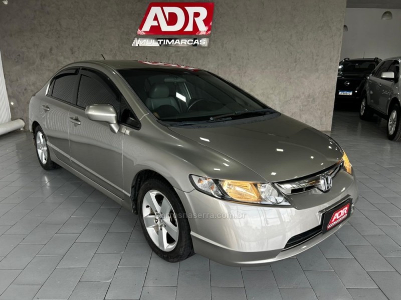 CIVIC 1.8 LXS 16V FLEX 4P AUTOMÁTICO - 2007 - CAXIAS DO SUL