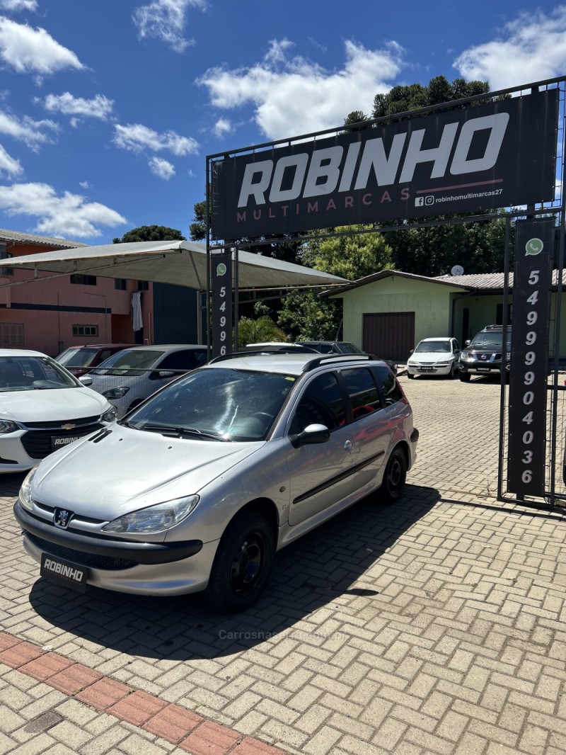 206 1.4 FELINE 8V FLEX 4P MANUAL - 2006 - CAMBARá DO SUL