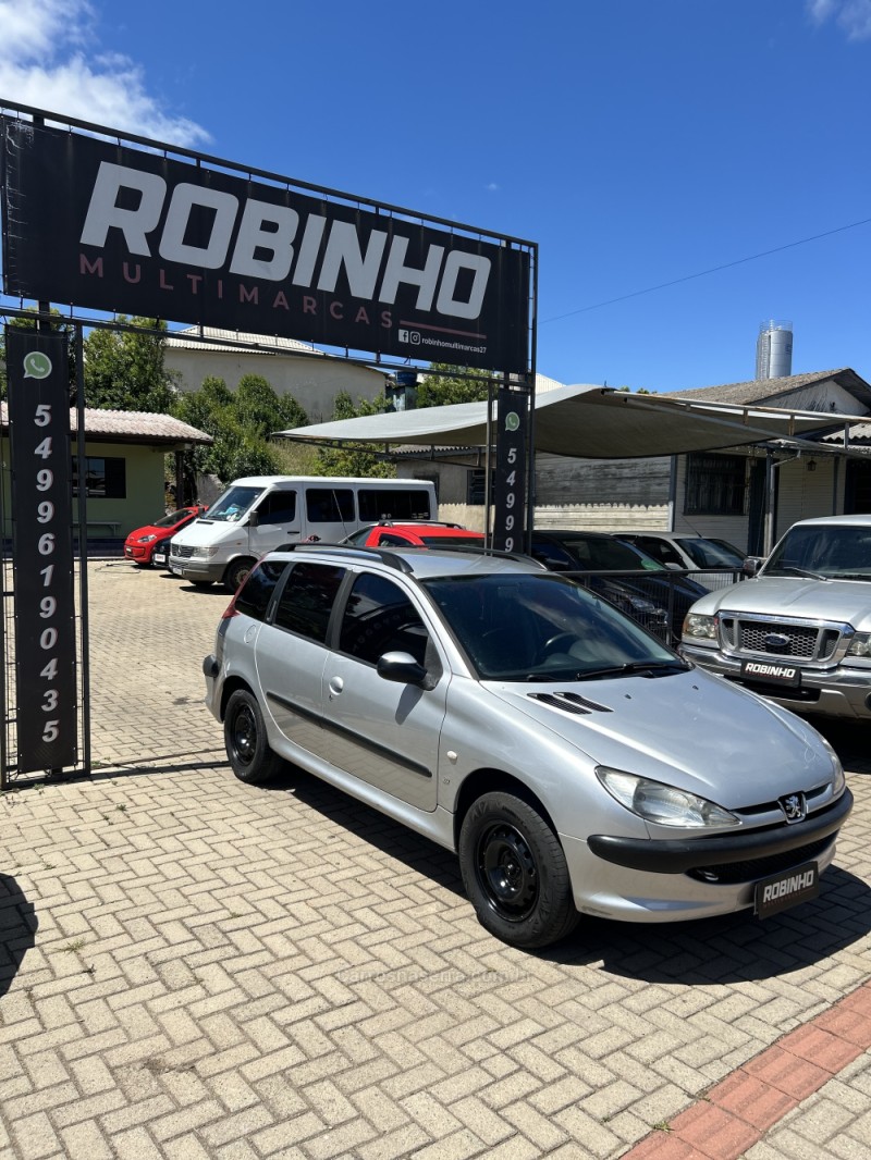 206 1.4 FELINE 8V FLEX 4P MANUAL - 2006 - CAMBARá DO SUL