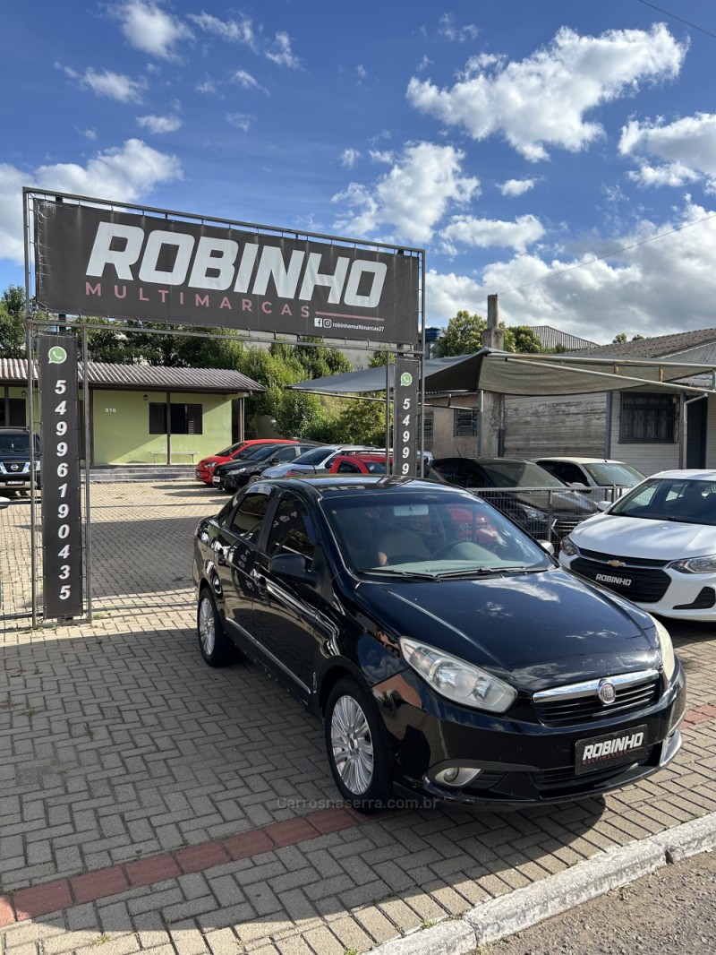 siena 1.6 mpi essence 16v flex 4p automatizado 2013 cambara do sul