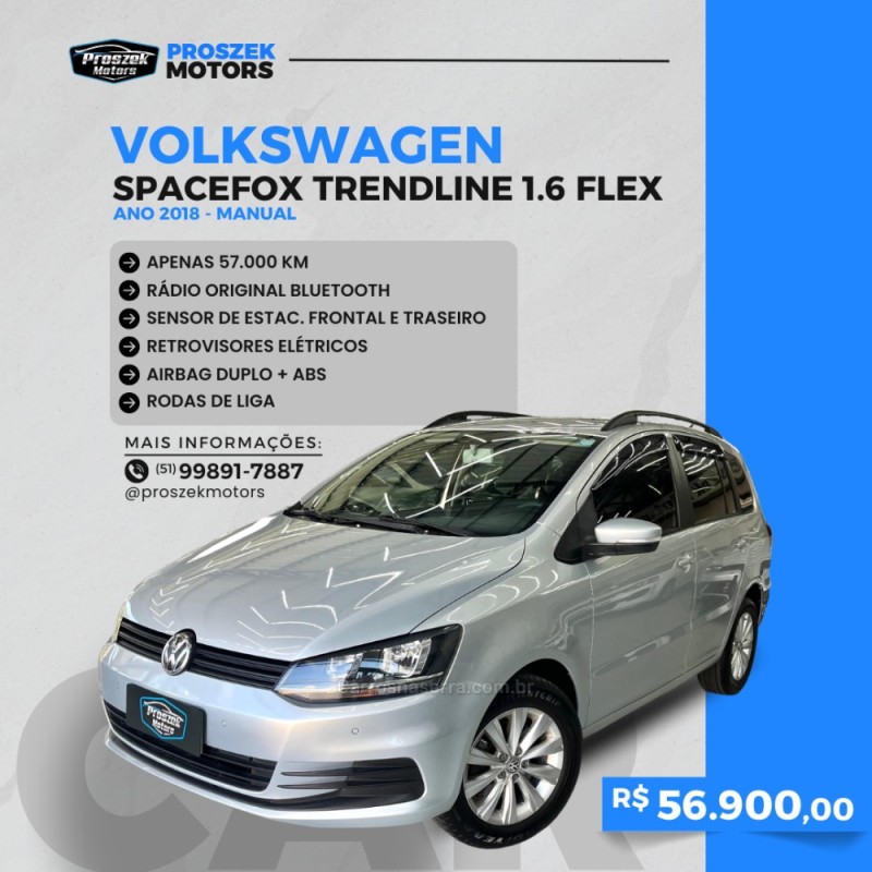 spacefox 1.6 msi trendline 8v flex 4p manual 2018 canoas