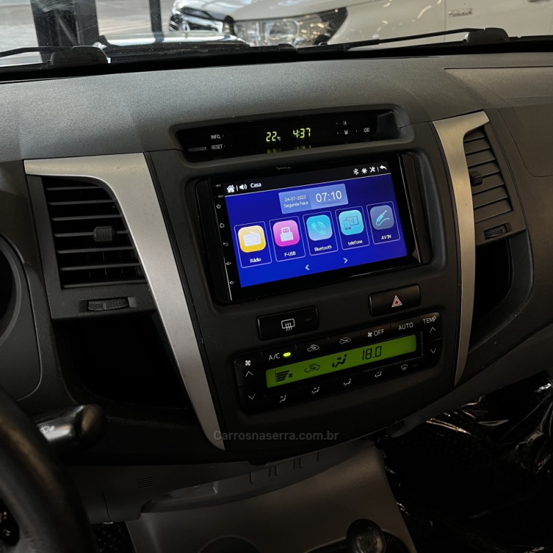 HILUX 3.0 SRV 4X4 CD 16V TURBO INTERCOOLER DIESEL 4P AUTOMÁTICO - 2011 - VACARIA