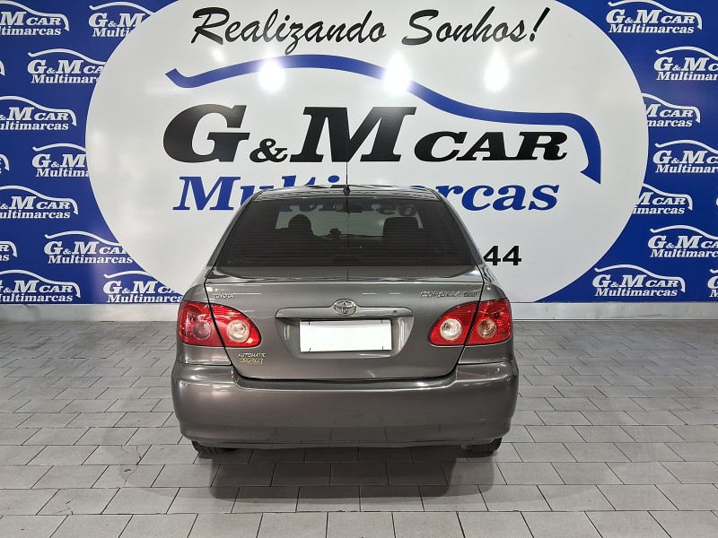 COROLLA 1.8 XEI 16V GASOLINA 4P AUTOMÁTICO - 2005 - SãO SEBASTIãO DO CAí