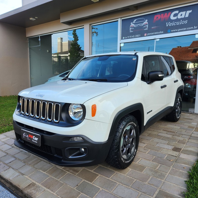 renegade 1.8 16v flex sport 4p manual 2016 bento goncalves
