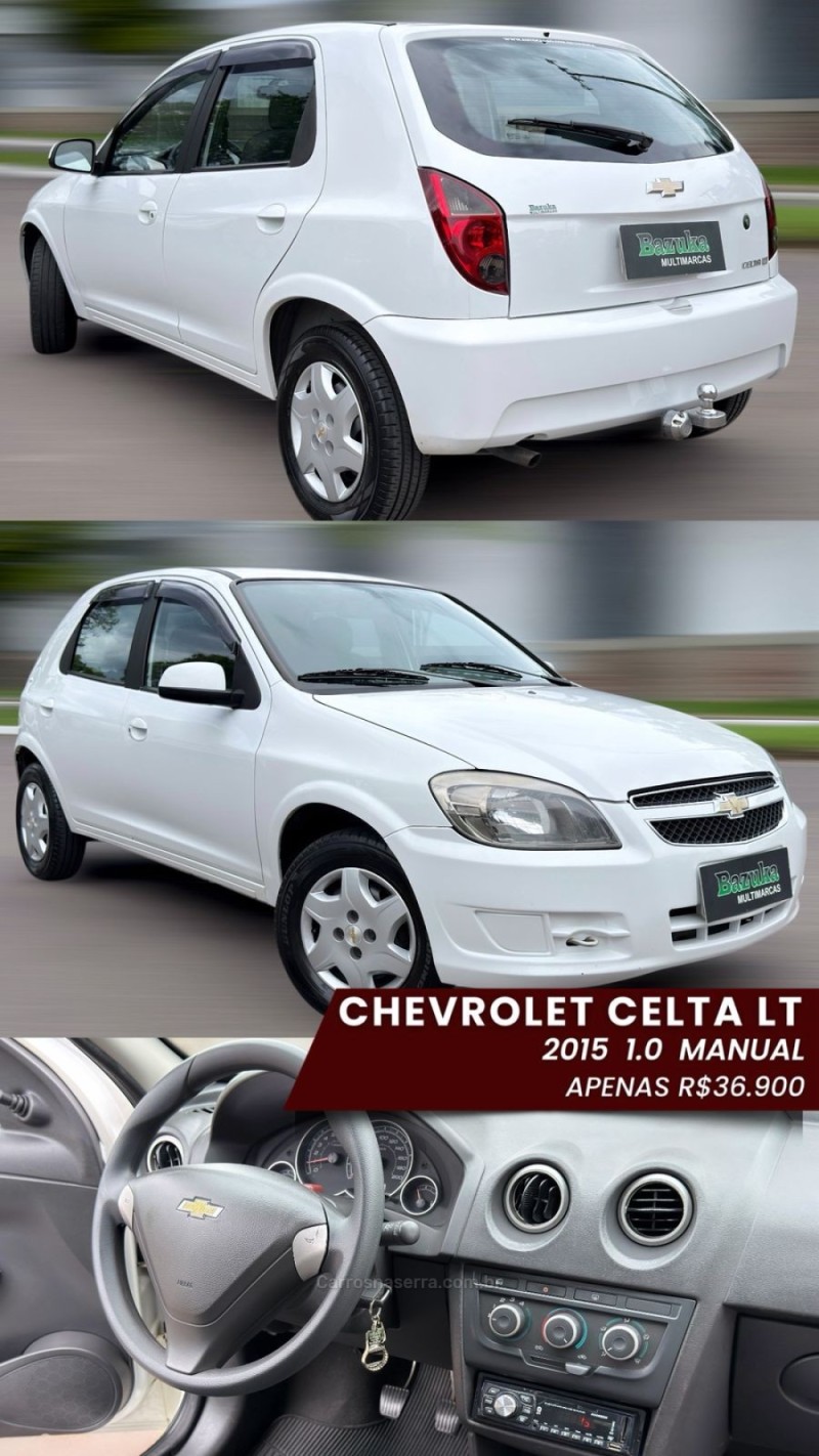 CELTA 1.0 MPFI LT 8V FLEX 4P MANUAL - 2015 - NOVO HAMBURGO