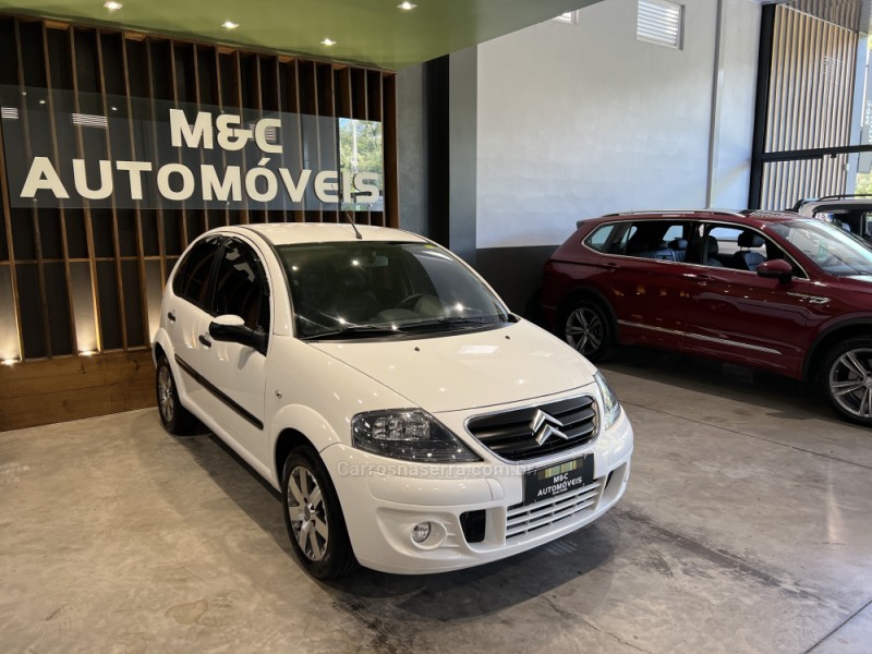 C3 1.4 I GLX 8V FLEX 4P MANUAL - 2012 - CAXIAS DO SUL