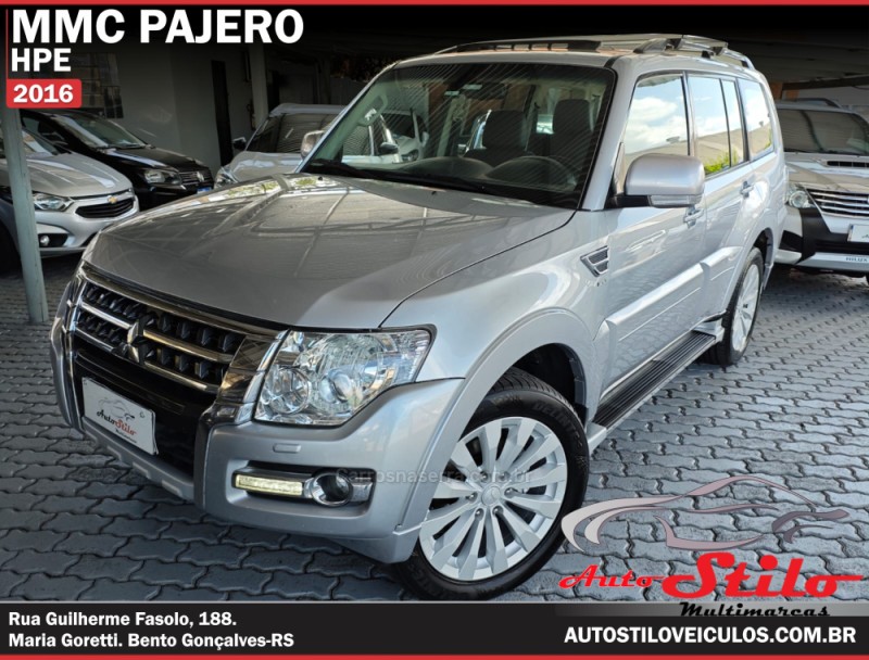 pajero full 3.2 hpe 4x4 16v diesel 4p automatico 2016 bento goncalves