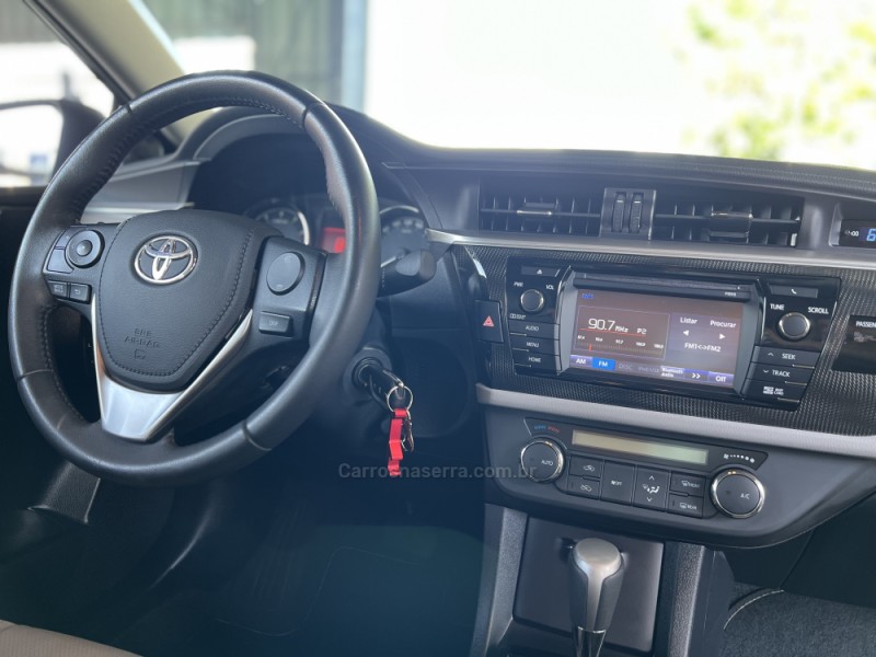 COROLLA 2.0 XEI 16V FLEX 4P AUTOMÁTICO - 2017 - BOM PRINCíPIO