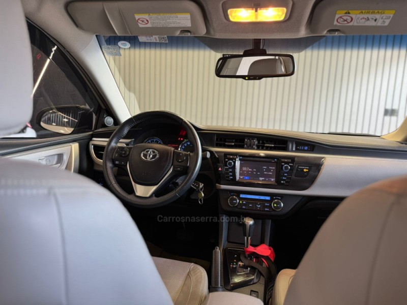 COROLLA 2.0 XEI 16V FLEX 4P AUTOMÁTICO - 2015 - DOIS IRMãOS