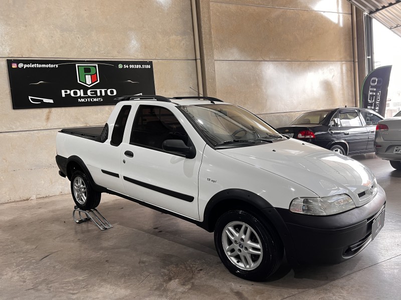 STRADA 1.5 MPI WORKING CE 8V GASOLINA 2P MANUAL - 2002 - CAXIAS DO SUL