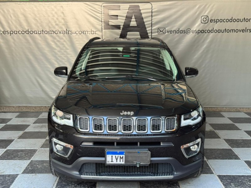 COMPASS 2.0 16V DIESEL LIMITED 4X4 AUTOMÁTICO - 2018 - NOVA PRATA