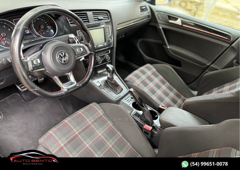 GOLF 2.0 TSI GTI 16V TURBO GASOLINA 4P AUTOMÁTICO - 2016 - BENTO GONçALVES