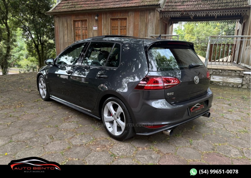 GOLF 2.0 TSI GTI 16V TURBO GASOLINA 4P AUTOMÁTICO - 2016 - BENTO GONçALVES