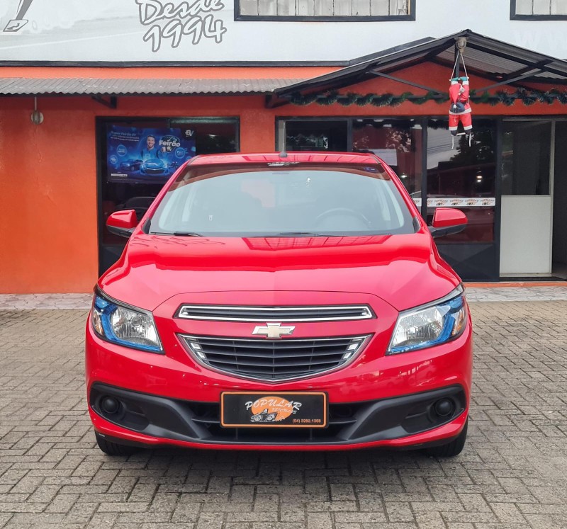 ONIX 1.4 MPFI LT 8V FLEX 4P AUTOMÁTICO - 2015 - CANELA