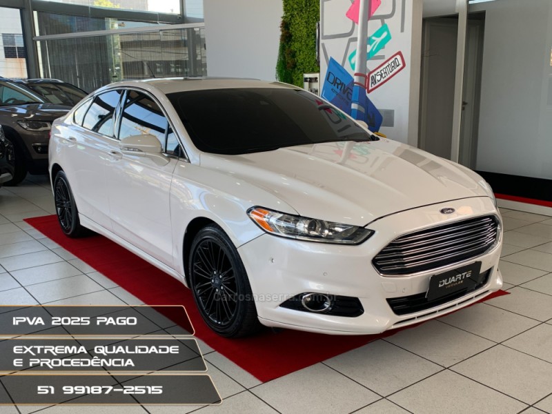 fusion 2.0 titanium gtdi ecoboost awd automatico 2014 porto alegre