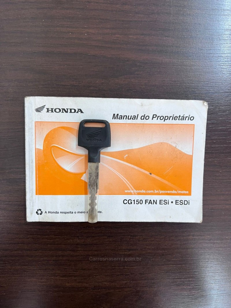 CG 150 FAN ESI - 2012 - CAMPO BOM
