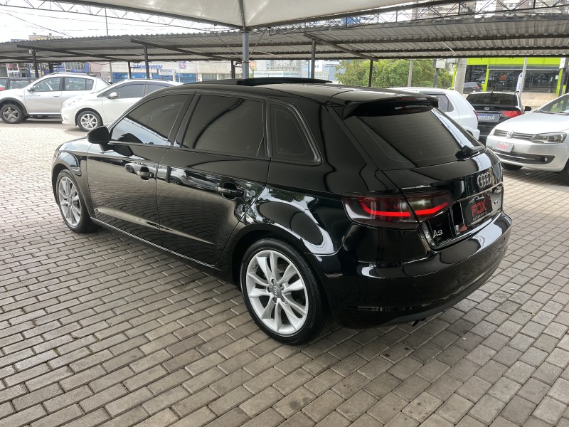 A3 1.8 TFSI SPORTBACK 16V GASOLINA 4P AUTOMÁTICO - 2015 - CAXIAS DO SUL