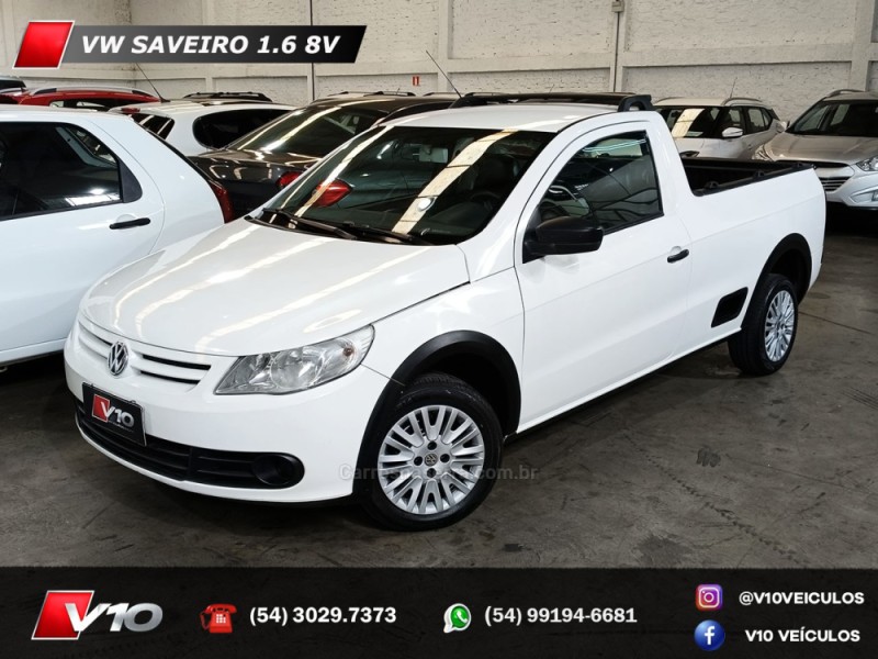 saveiro 1.6 mi cs 8v gasolina 2p manual g.iii 2013 caxias do sul