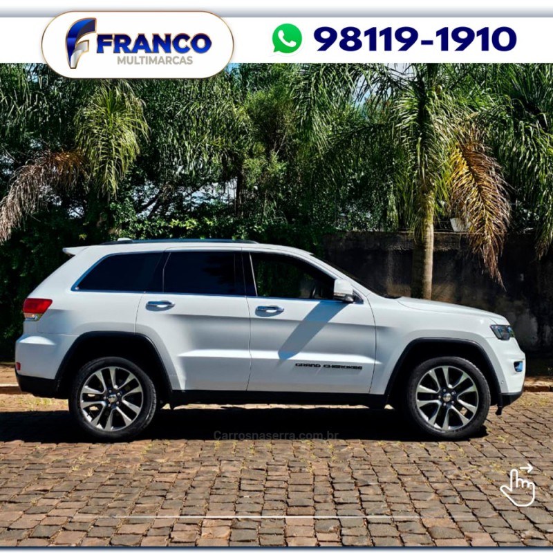 GRAND CHEROKEE 3.0 LIMITED 4X4 V6 24V TURBO DIESEL 4P AUTOMÁTICO - 2018 - VACARIA