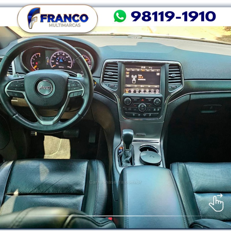 GRAND CHEROKEE 3.0 LIMITED 4X4 V6 24V TURBO DIESEL 4P AUTOMÁTICO - 2018 - VACARIA