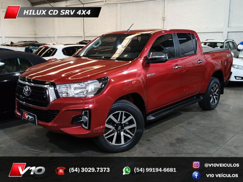 hilux 2.8 srv 4x4 cd 16v diesel 4p automatico 2020 caxias do sul