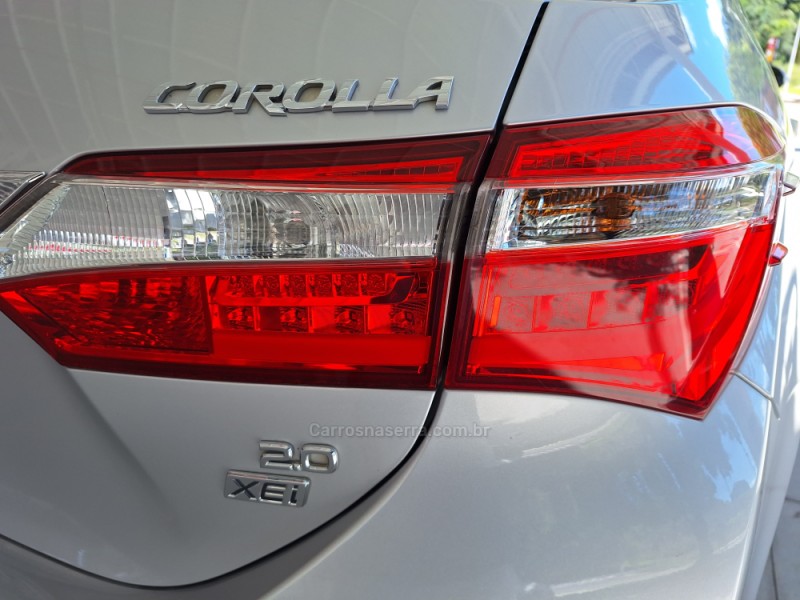 COROLLA 2.0 XEI 16V FLEX 4P AUTOMÁTICO - 2015 - CAXIAS DO SUL