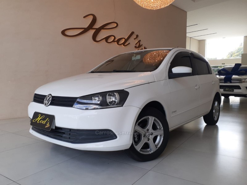 gol 1.6 mi highline 8v flex 4p automatizado 2013 canela