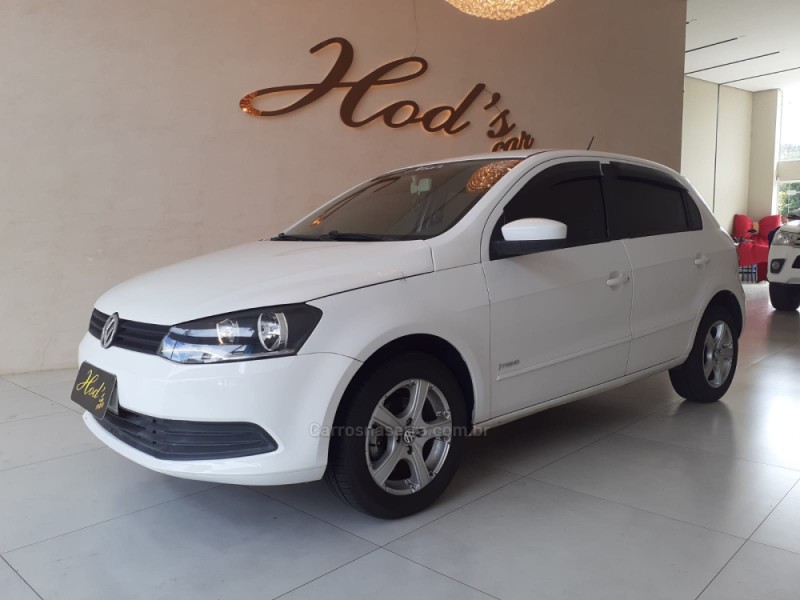 GOL 1.6 MI HIGHLINE 8V FLEX 4P AUTOMATIZADO - 2013 - CANELA